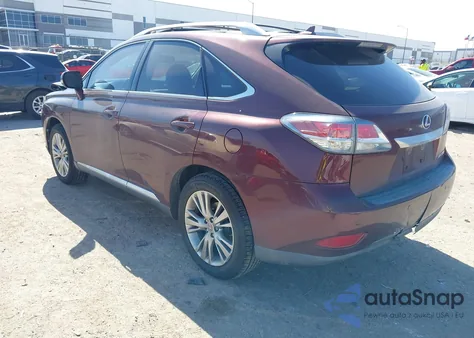 2013 Lexus Rx 350 z USA, uszkodzony, nr VIN 2T2ZK1BA2DC127403